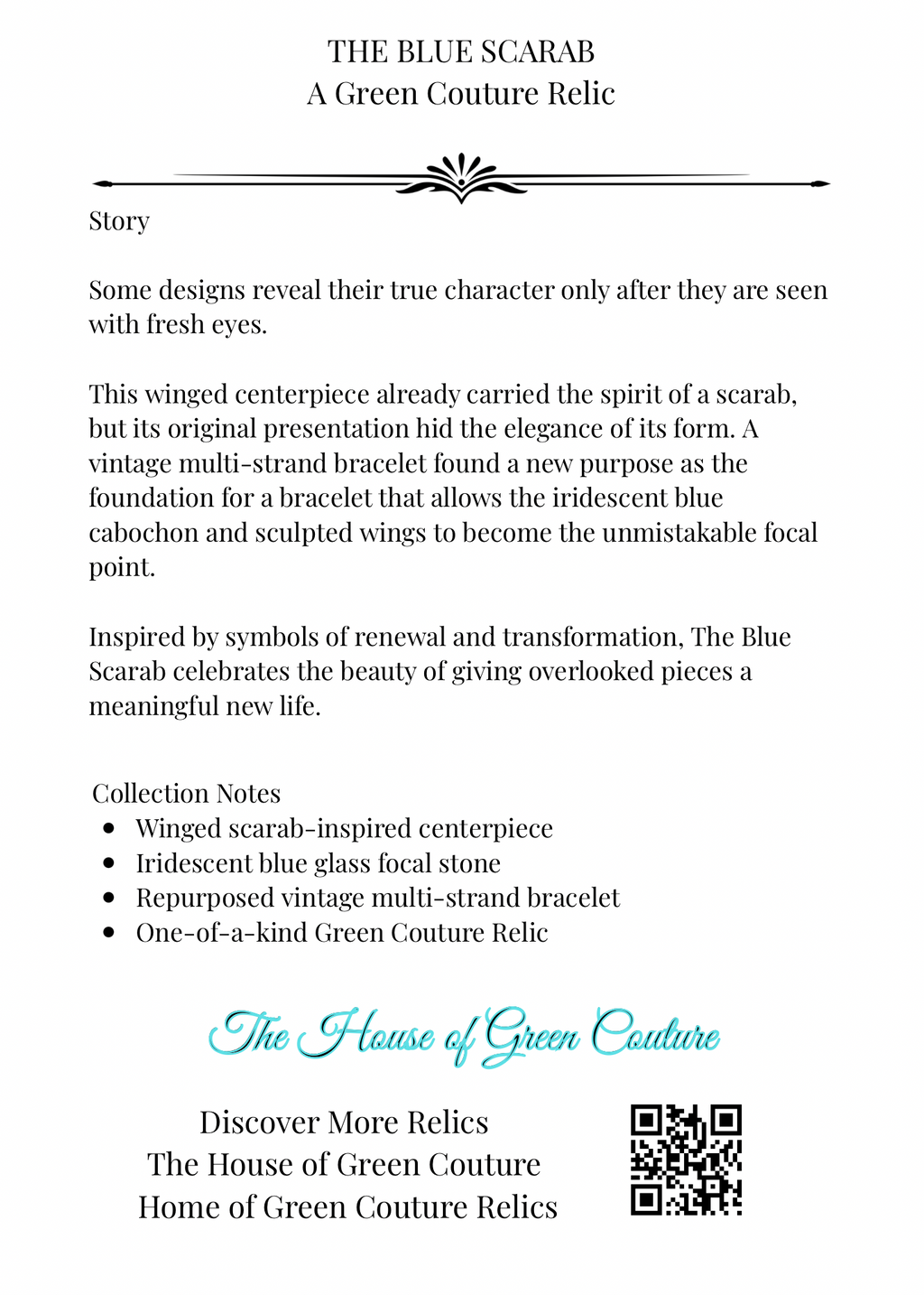 016 — The Blue Scarab